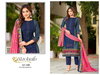 Haseena By Alzohaib Cotton Dupatta Pakistani Salwar Suits Suppliers In India